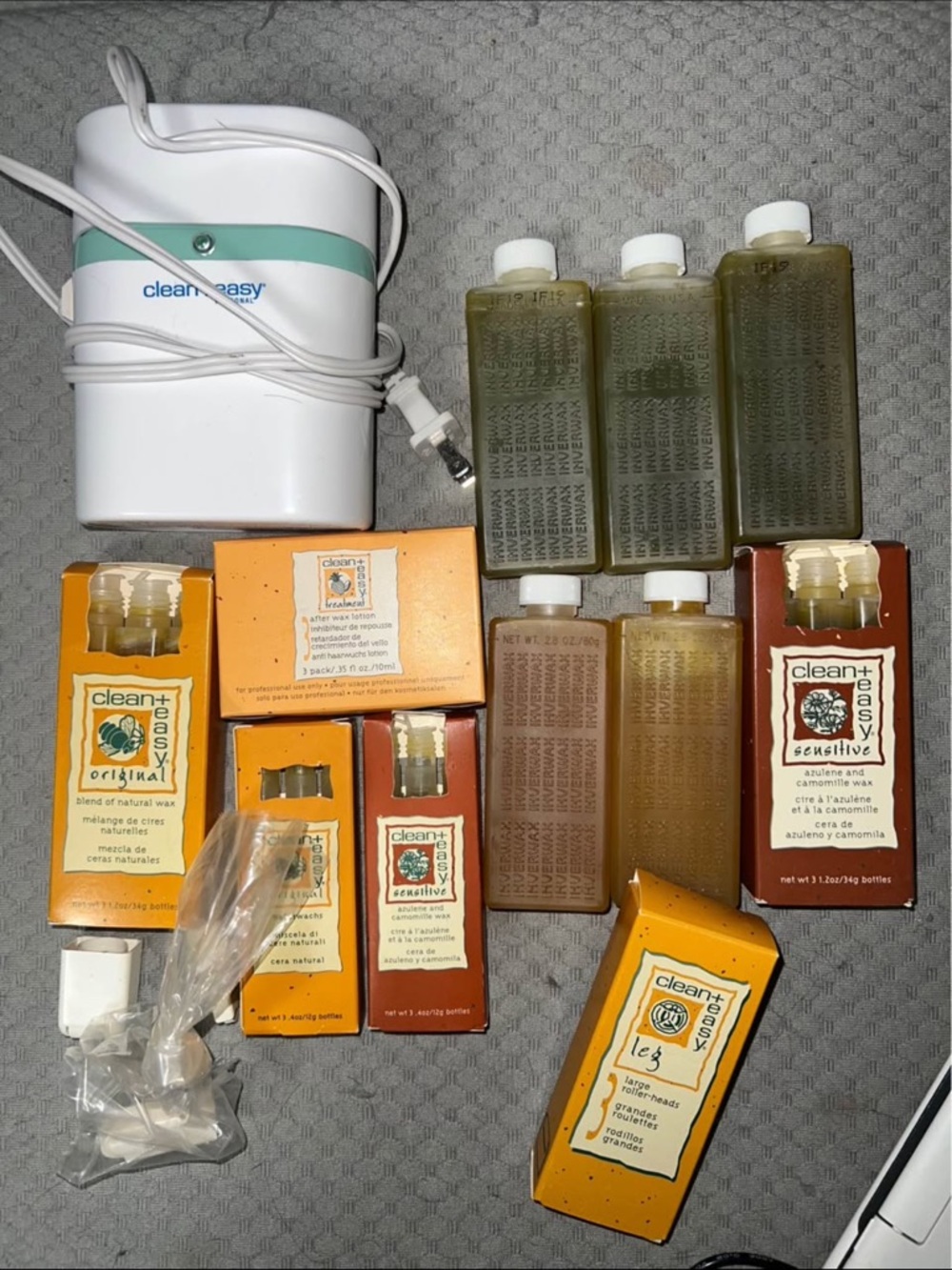 Original & Sensitive Wax Heater Kit in White and Amber